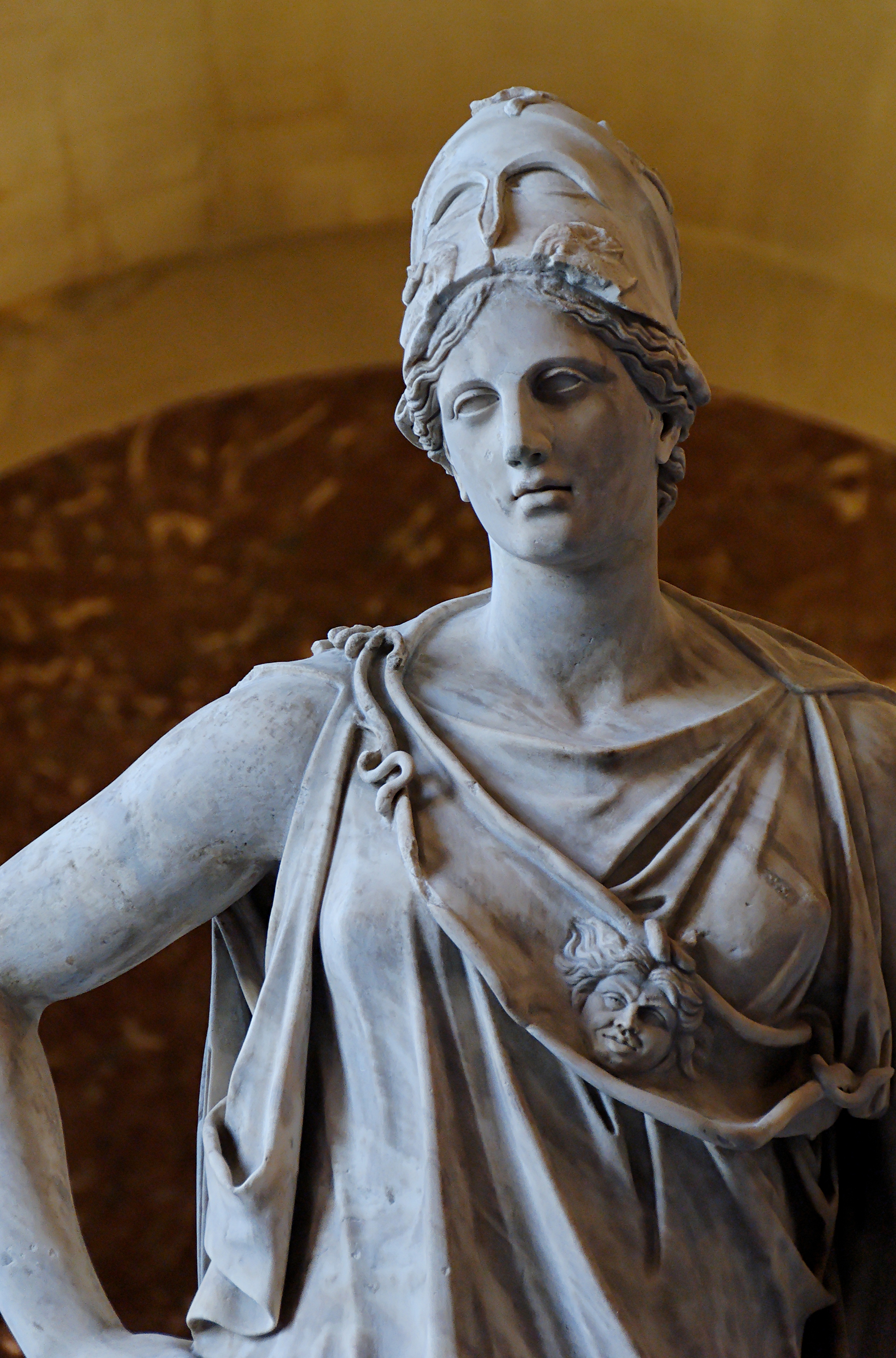 Mattei Athena Louvre, under Wikimedia Commons